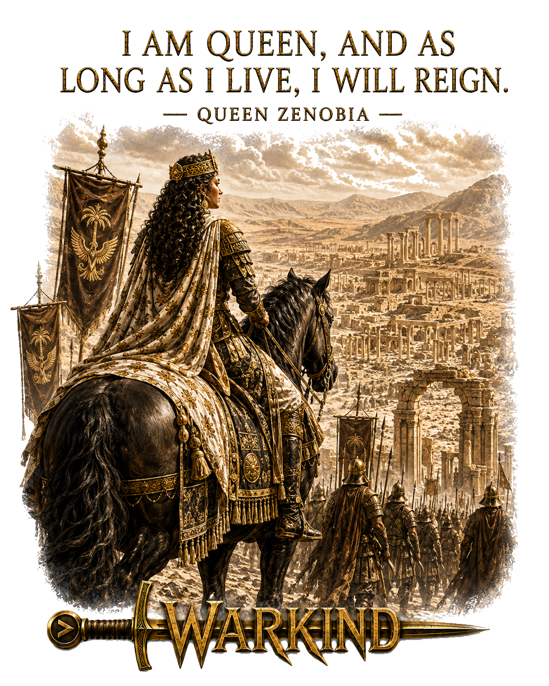 Queen Zenobia back artwork
